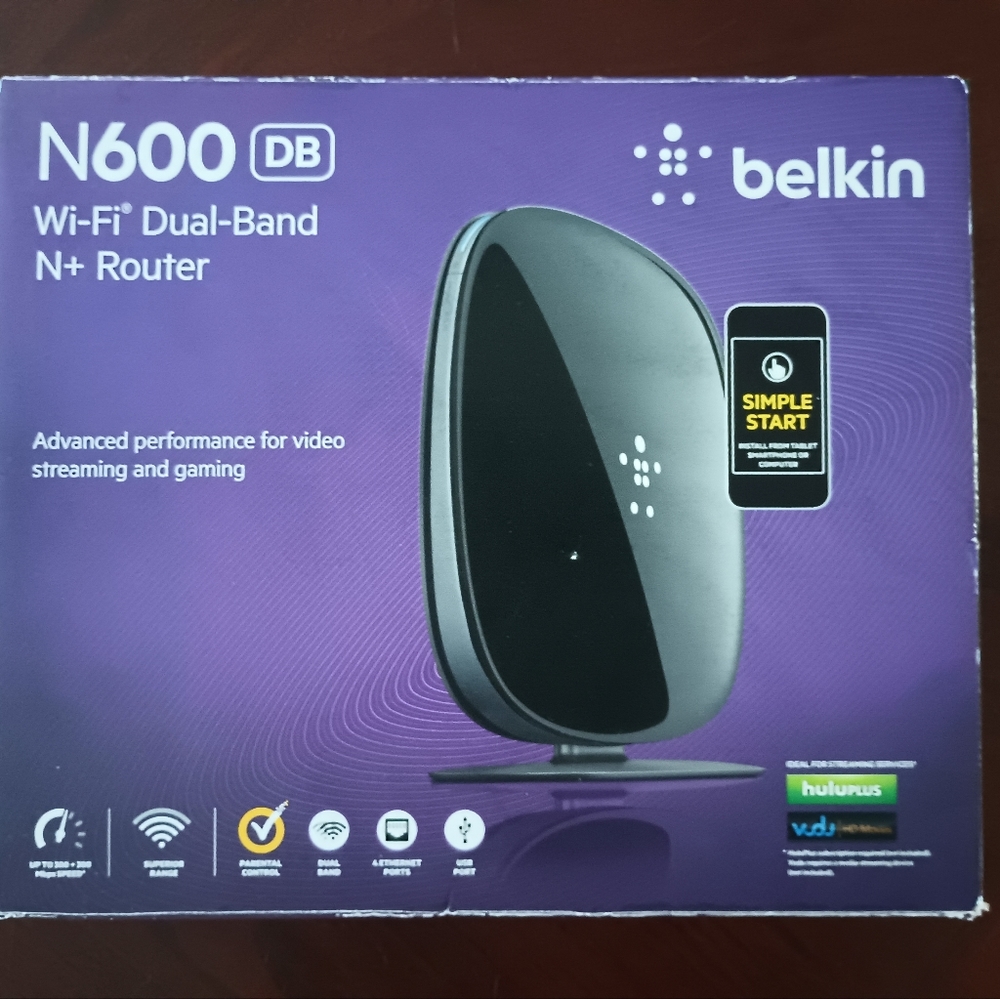 Belkin N600 Wireless Router